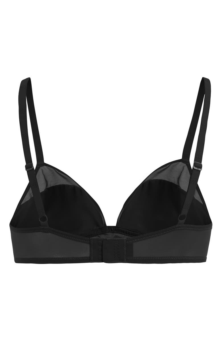 Wolford Stretchy Nylon Bralette, Alternate, color, 