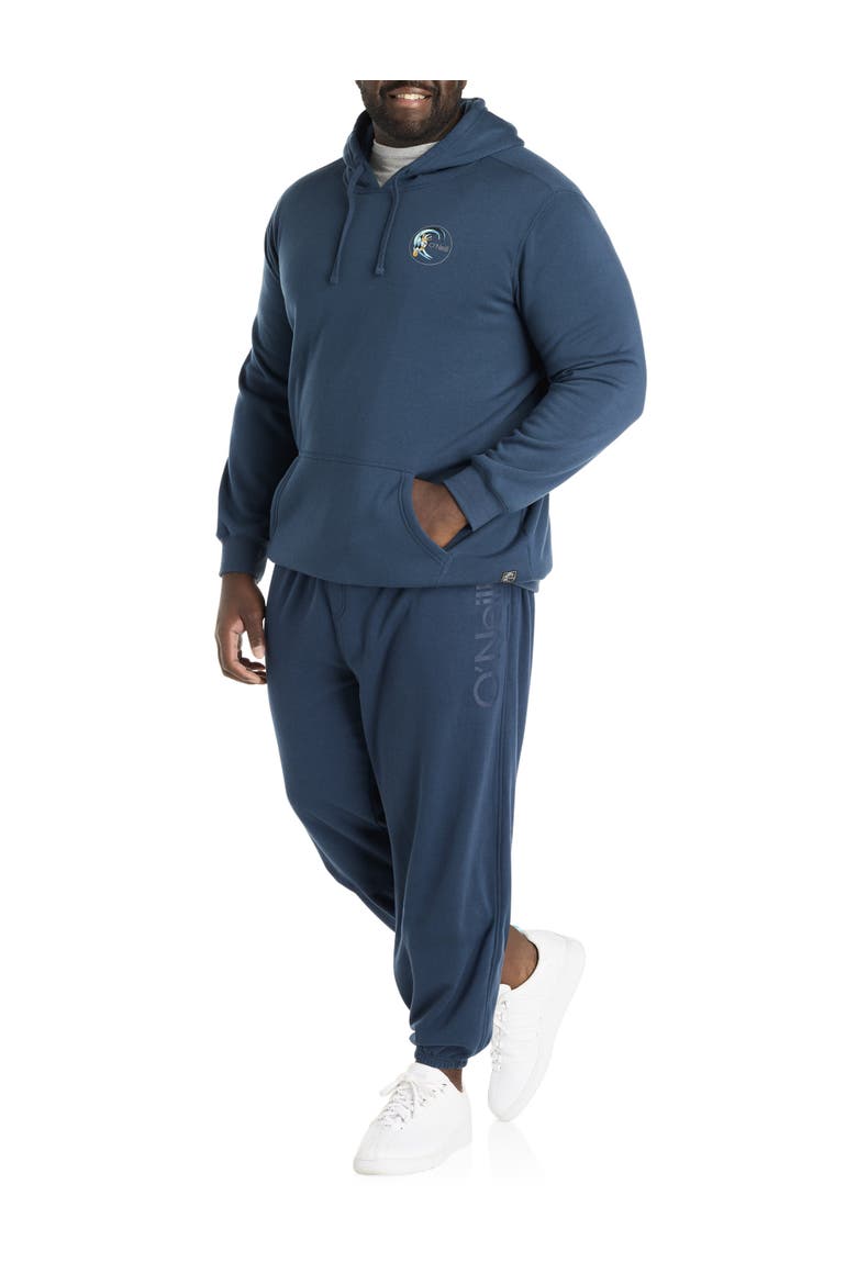 Big & Tall Essential Hoodie, Alternate, color, MIDNIGHT NAVY