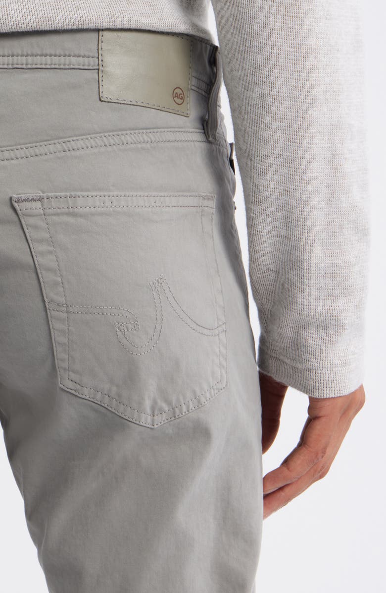 AG Tellis Stretch Sateen Modern Slim Pants, Alternate, color, Ironwood