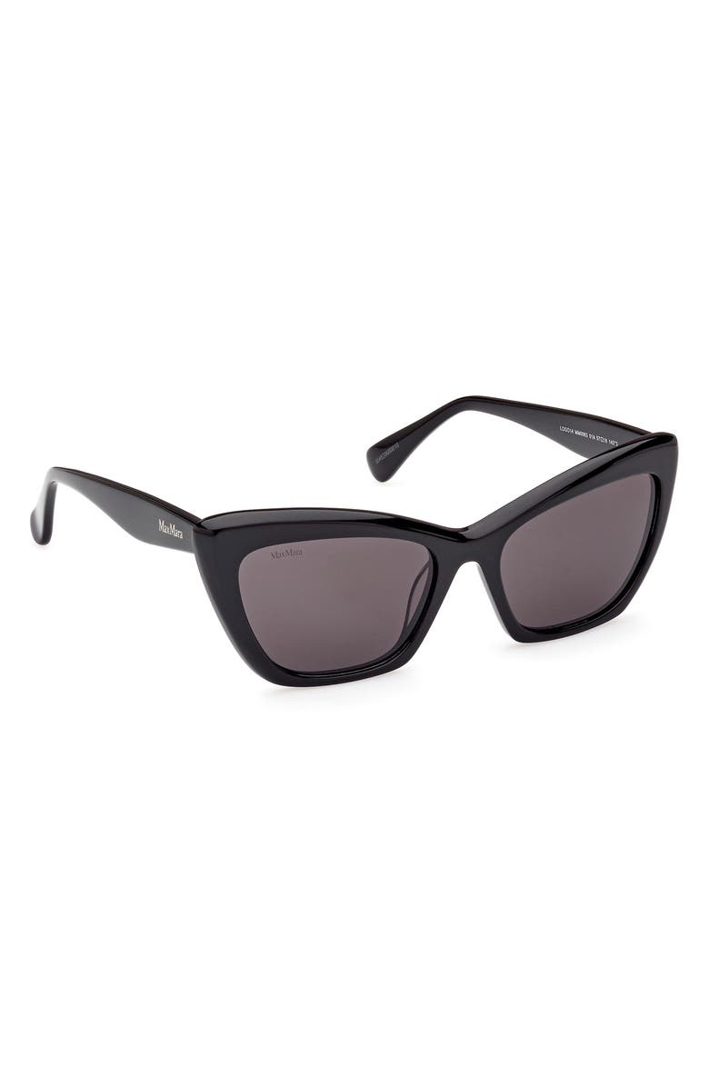 Max Mara 57mm Cat Eye Sunglasses, Alternate, color, 