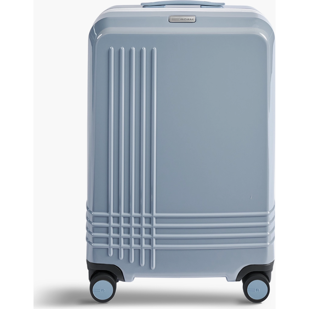 ROAM Luggage Check-In Luggage in Slate Gloss/white Trim at Nordstrom