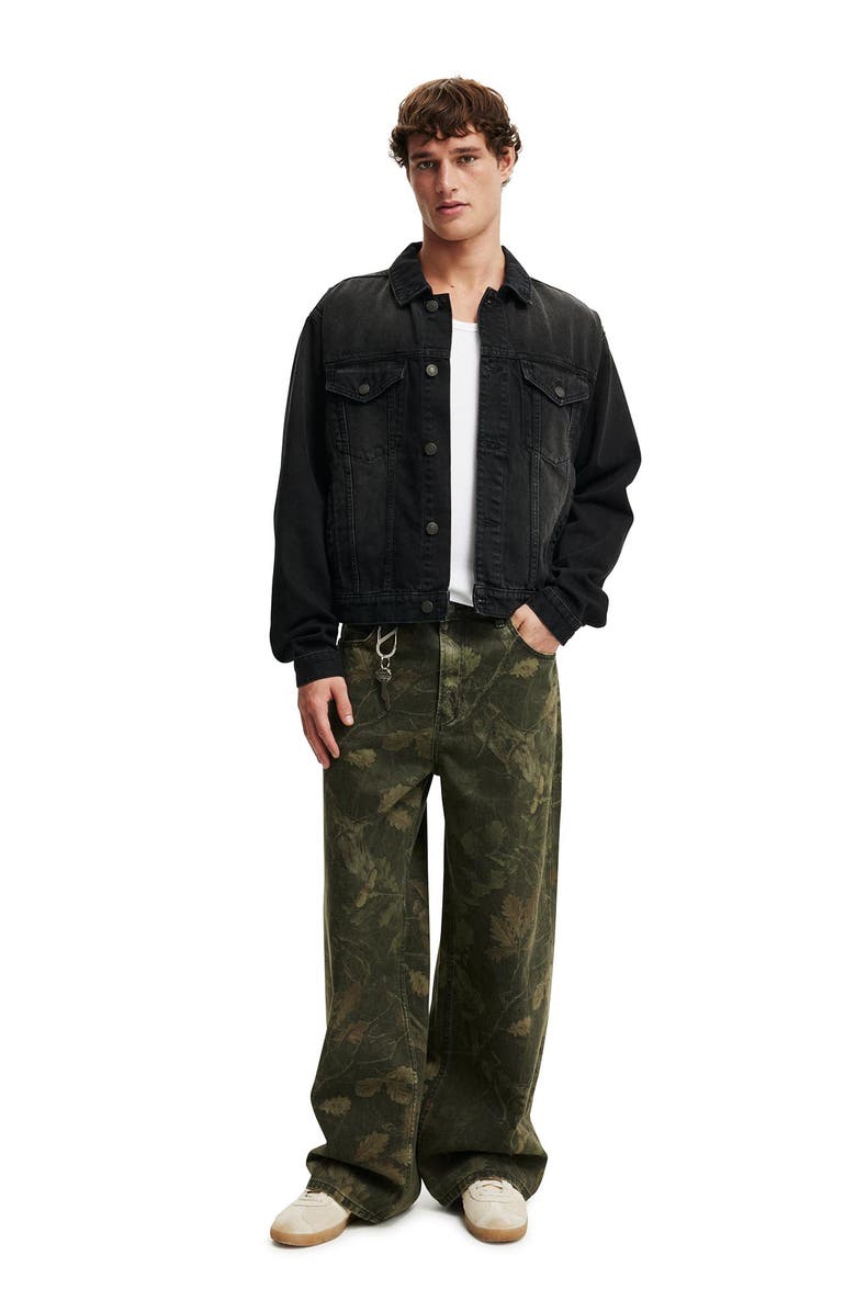Cotton On Men's Denim Trucker Jacket, Alternate, color,