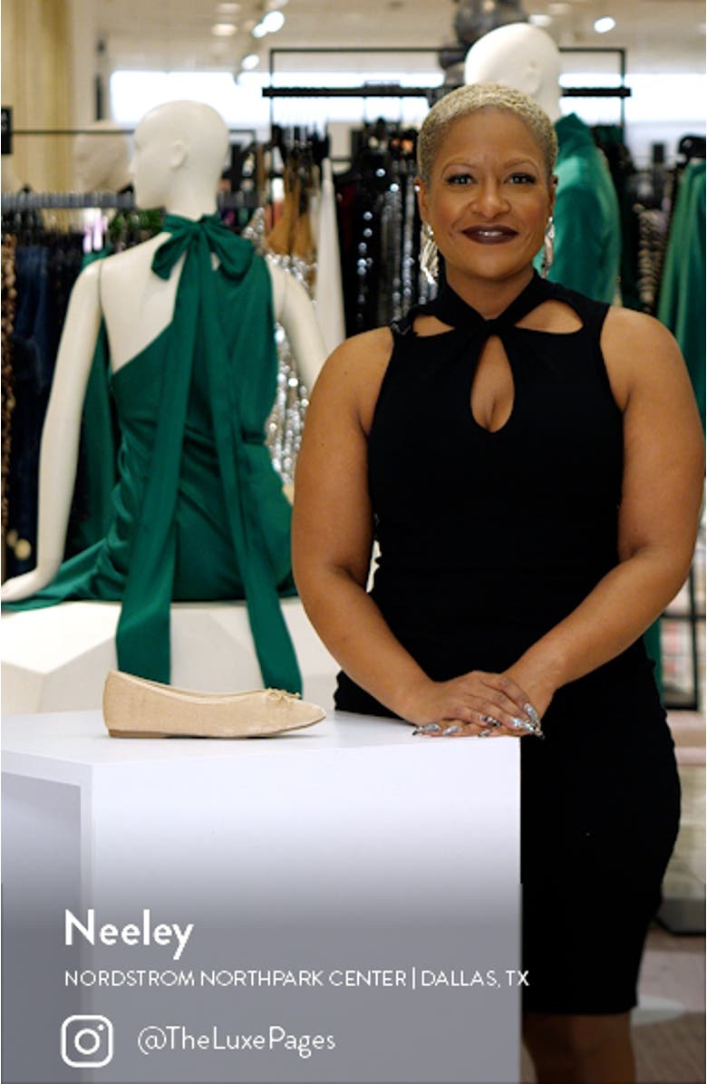 Goldfinch Woven Ballet Flat, sales video thumbnail