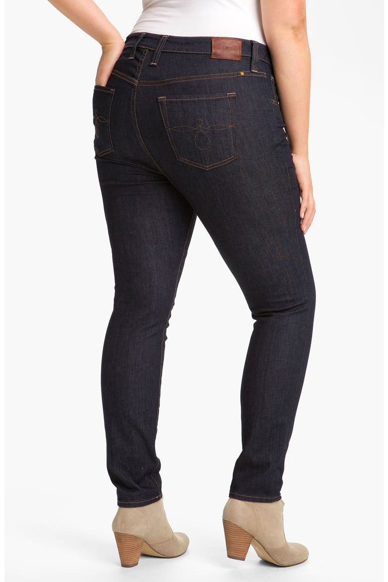'Ginger' Skinny Jeans, Main, color, DARK CURSON