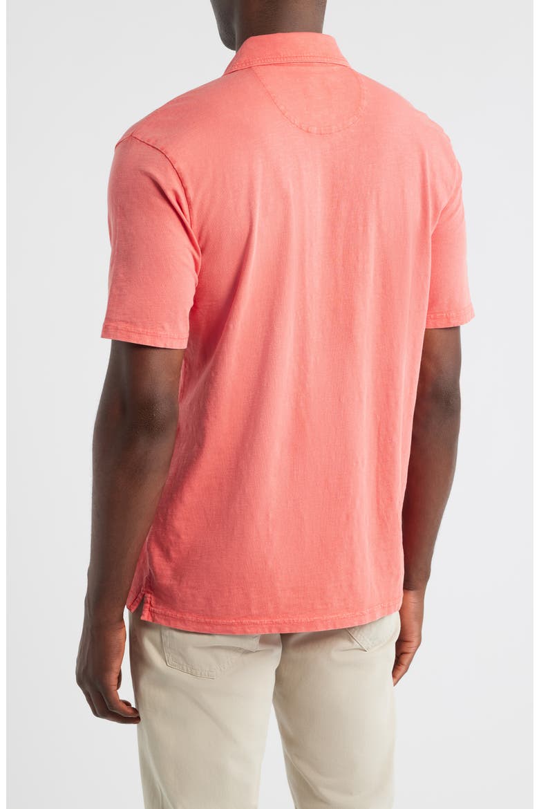 Coastal Wash Original Pocket Polo, Alternate, color, CRANBERRY