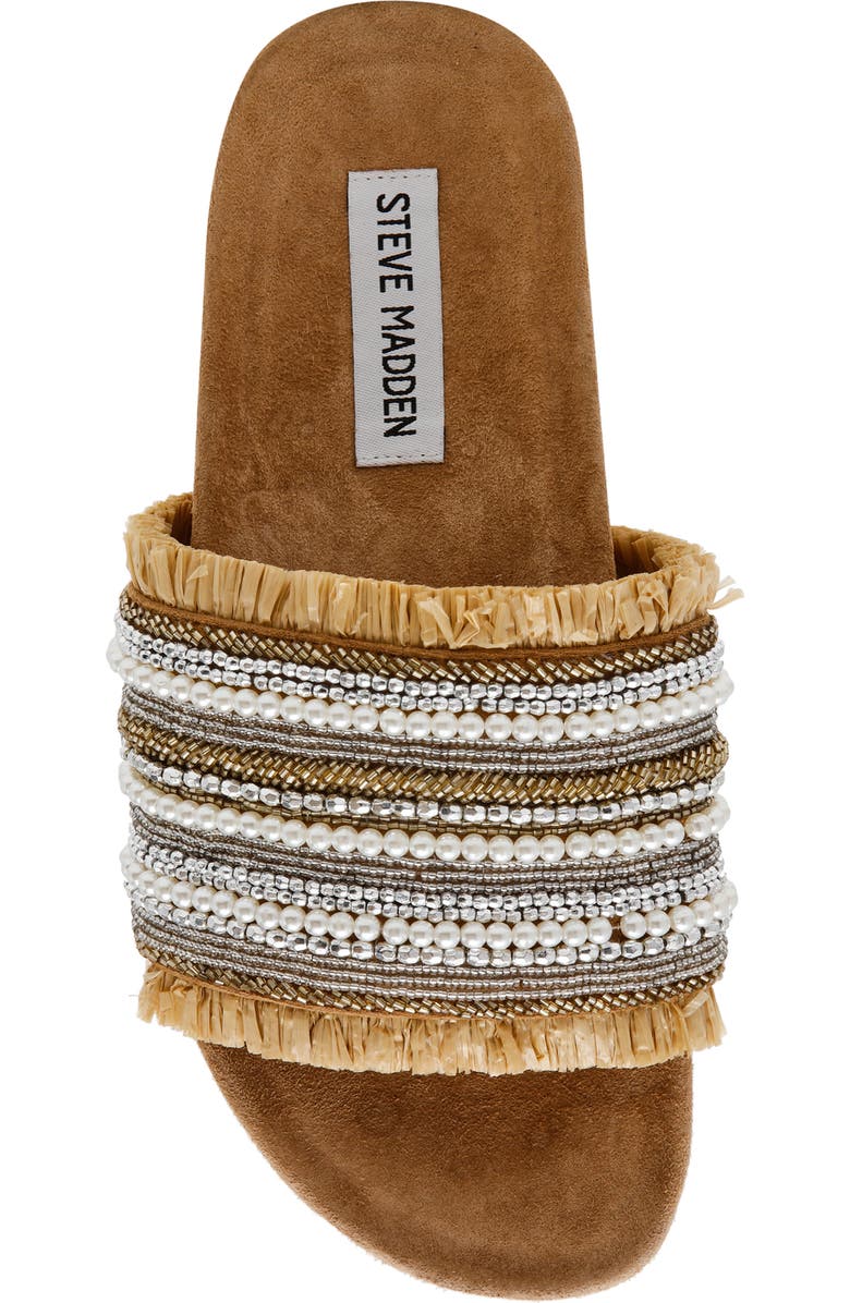 Steve Madden Seascape Slide Sandal, Alternate, color, Tan/ Multi