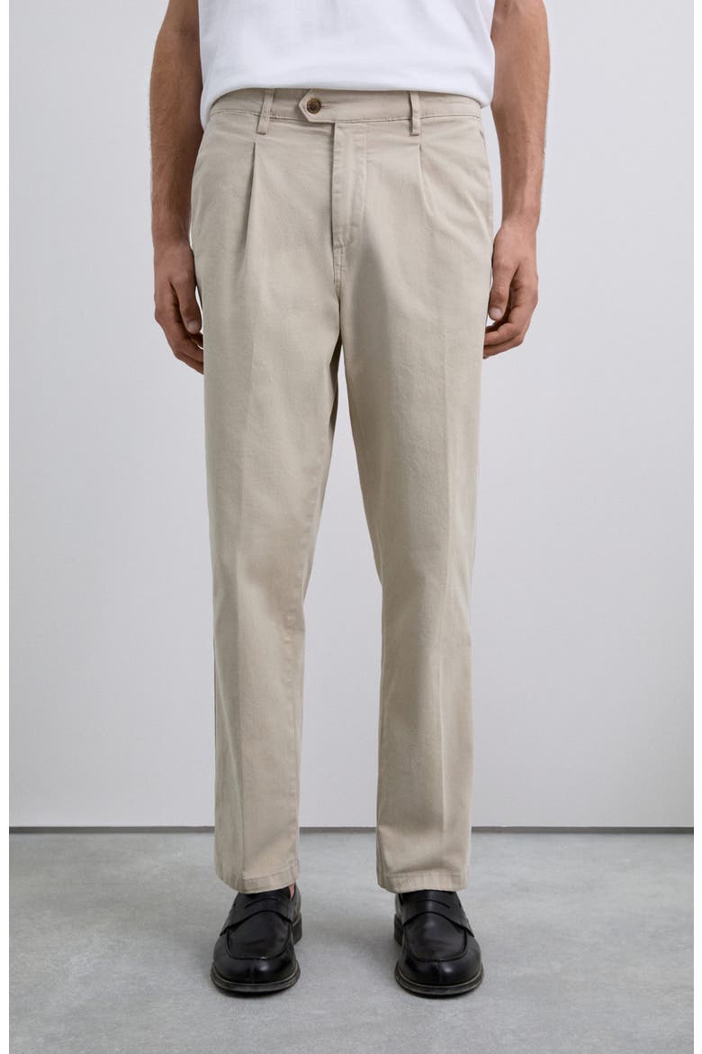 Firenze Relaxed Pants, Main, color, Beige