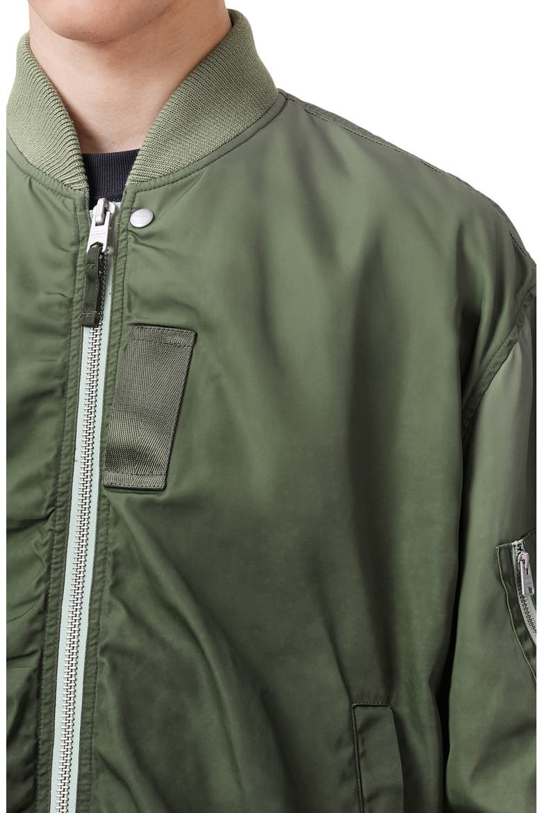 Cascade Bomber Jacket, Alternate, color, ISLAND GREEN