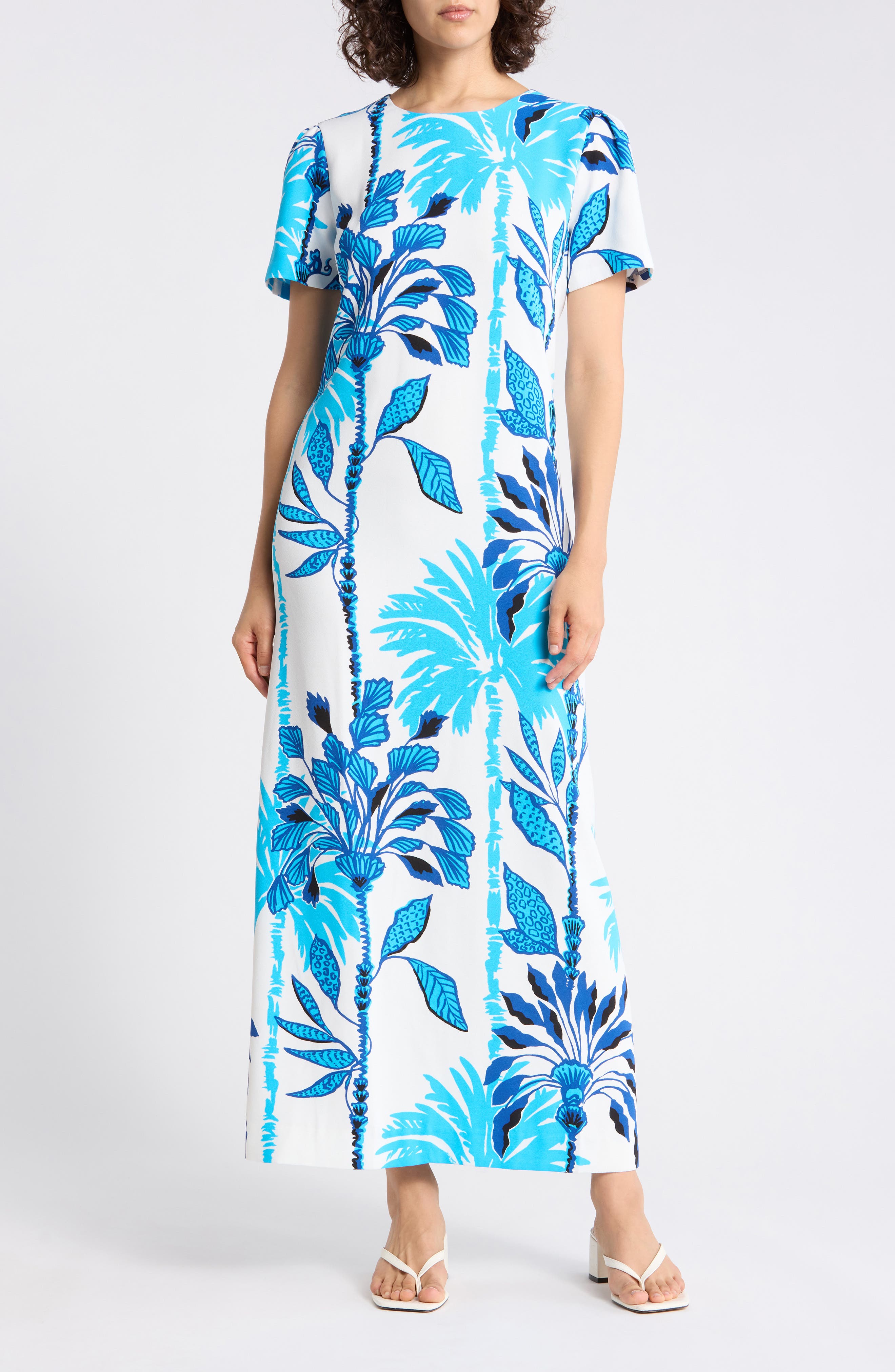 Lilly Pulitzer® Charlee Short Sleeve Maxi Dress