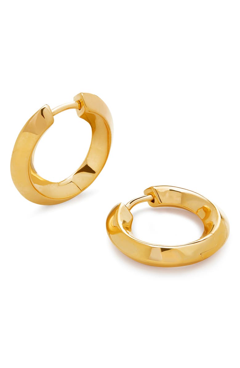 Monica Vinader Power Small Hoop Earrings, Main, color, 
