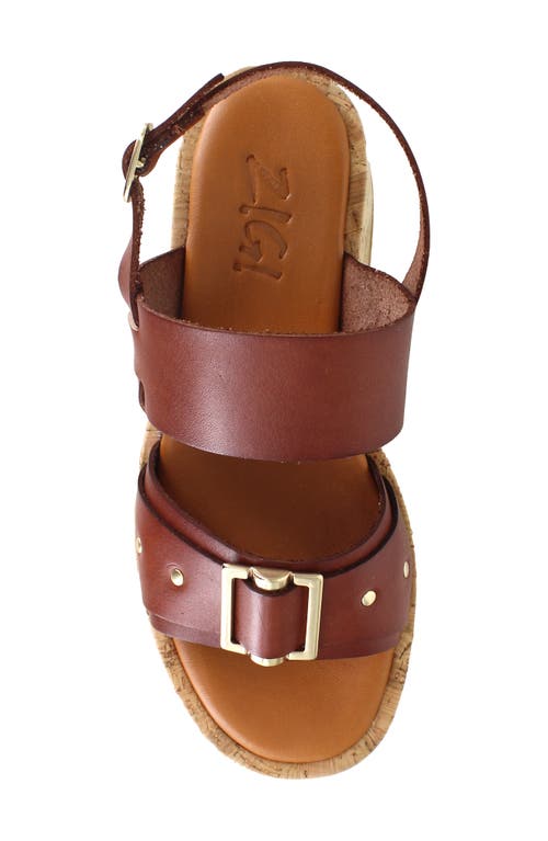 Zigi Belixy Platform Sandal In Tan