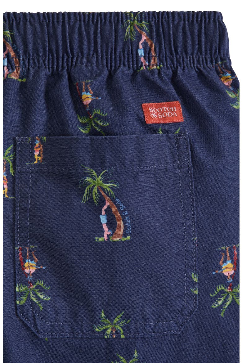 Kids' Half Panama Shorts, Alternate, color, BLUE DEPTHS