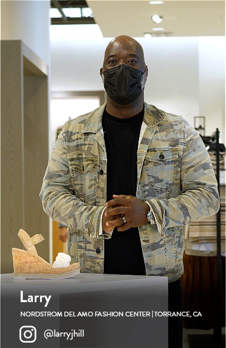 Junee Platform Wedge Sandal, sales video thumbnail