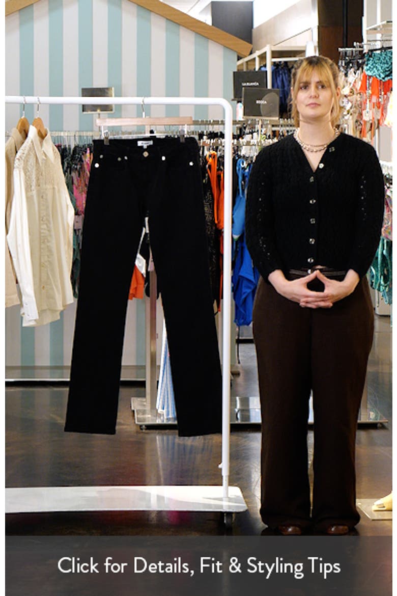 The Lean Low Rise Slim Leg Jeans video