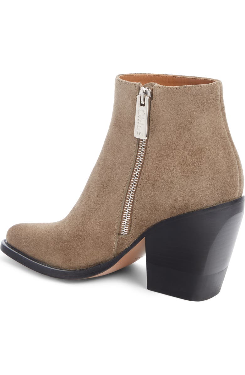 Chloé Rylee Block Heel Bootie, Alternate, color,
