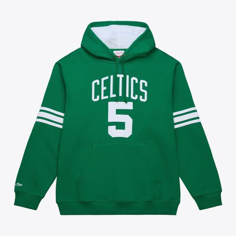 Men
s Mitchell 
Ness Kevin Garnett Kelly Green Boston Celtics Name 
Number Hoodie