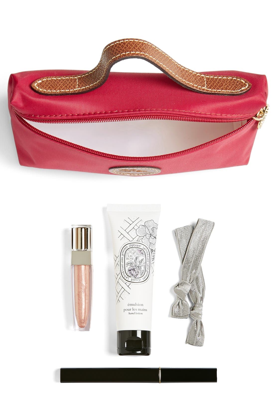 'Le Pliage' Pouchette, Alternate, color, RED