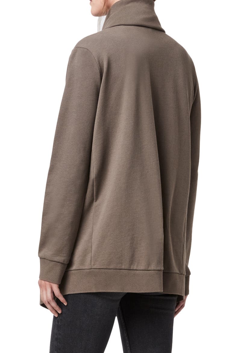 Brooke Knit Jacket, Alternate, color, KHAKI GREEN