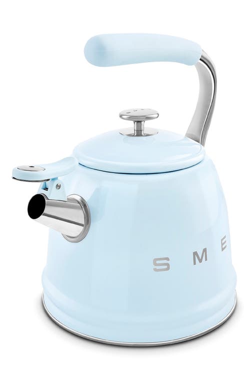 Smeg Whistling Kettle Cklw2001 In Blue
