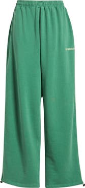 Iets Frans Harri Cotton Wide Leg Sweatpants