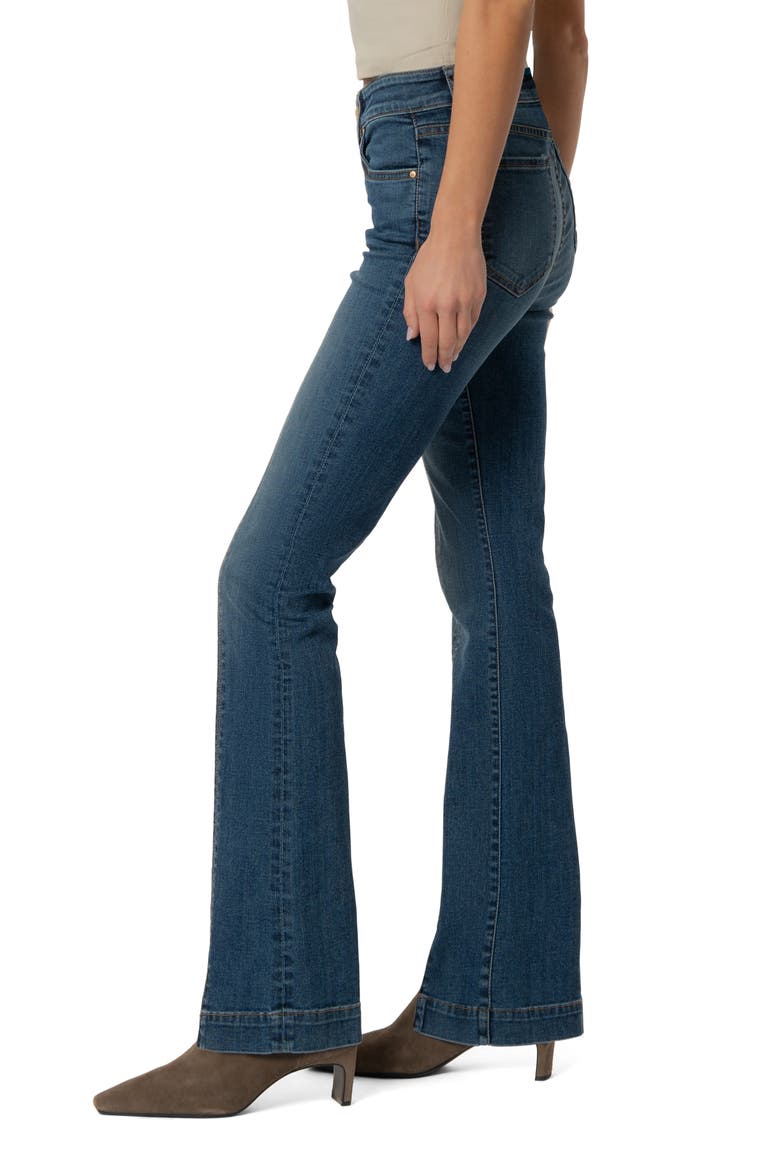 Natalie Front Seam High Waist Bootcut Jeans, Alternate, color, FAVOR