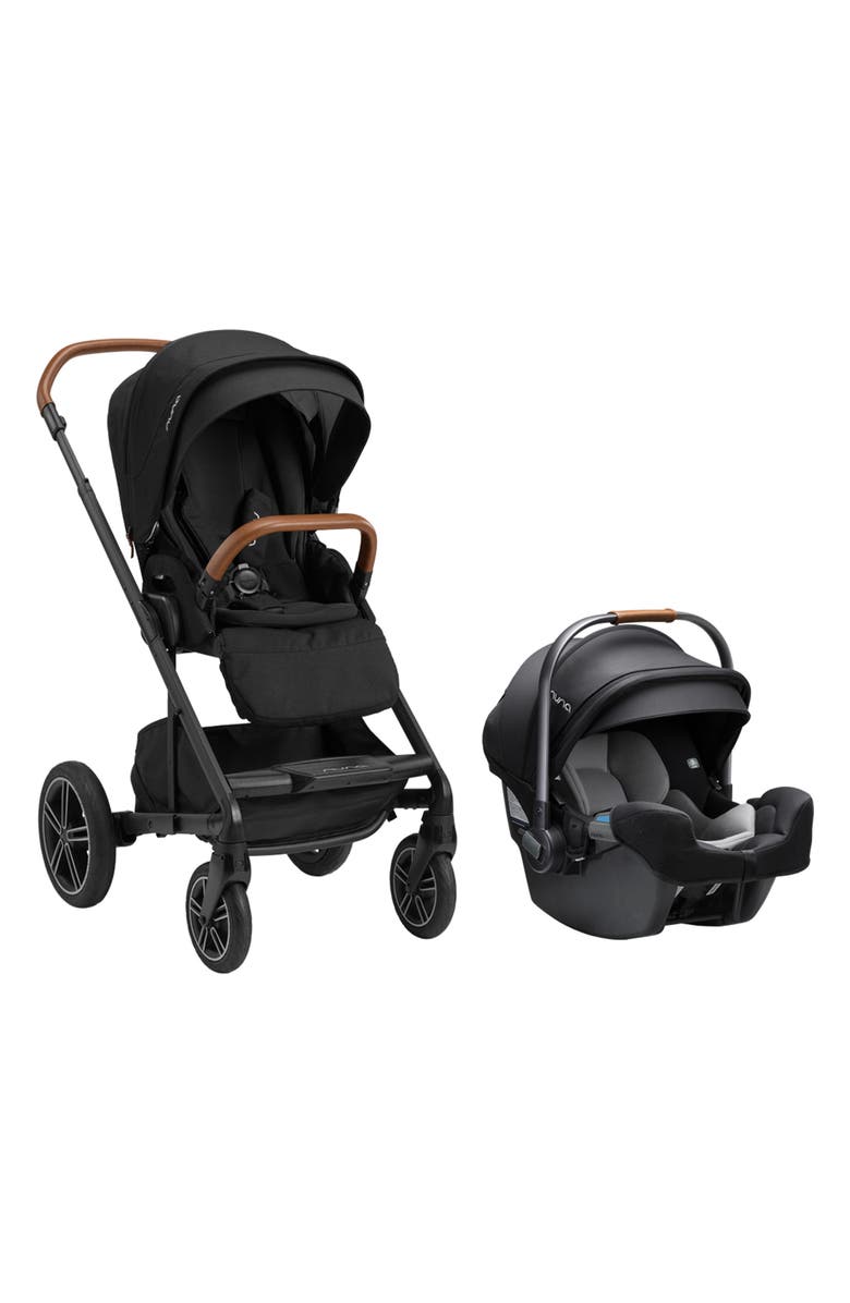 Nuna MIXX<sup>™</sup> NEXT Stroller & PIPA<sup>™</sup> RX Car Seat Travel System, Main, color, Caviar