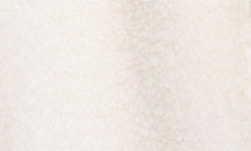 Melloday Faux Shearling Coat In White