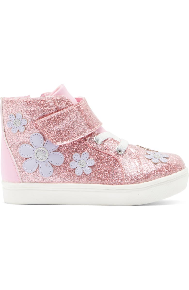 Jessica Simpson Kids' Gretchen High Top Sneaker, Alternate, color, Pink