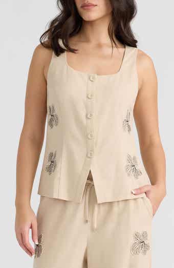 Embroidered Vest