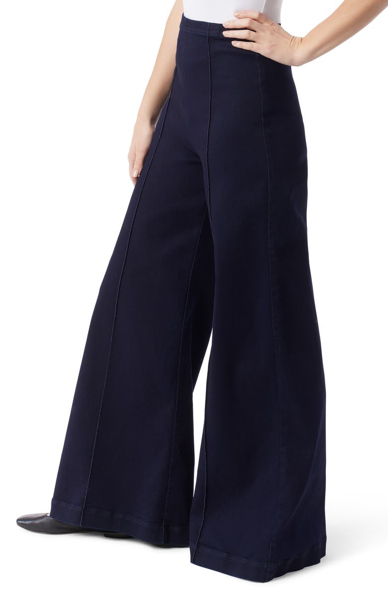 DO by Dee Ocleppo Dee Pintuck Pull-On Wide Leg Pants, Alternate, color, Rinse