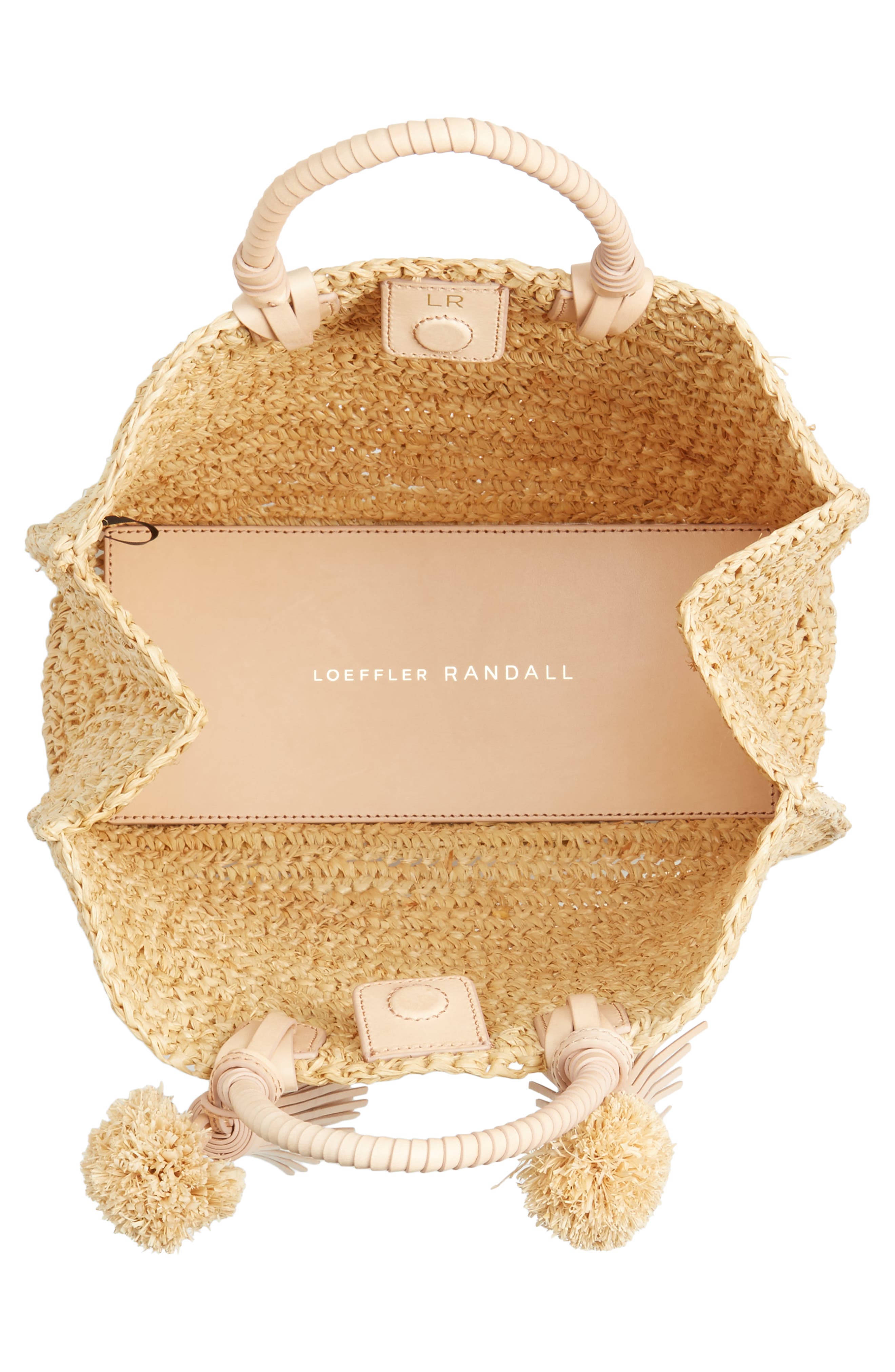 Loeffler Randall Straw Travel Tote, Alternate, color, 