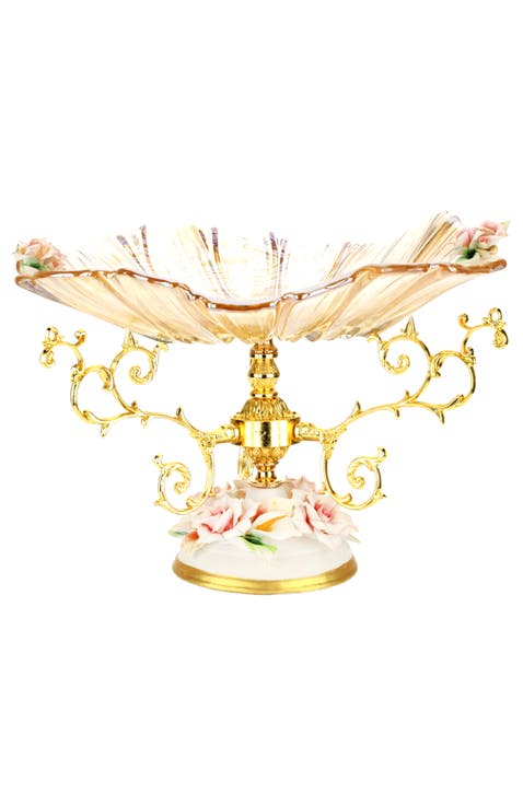 Flowing Pedestal Bowl