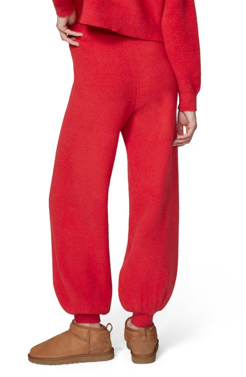 Florence By Mills Sweet & Snug Sweater Joggers In Scarlet
