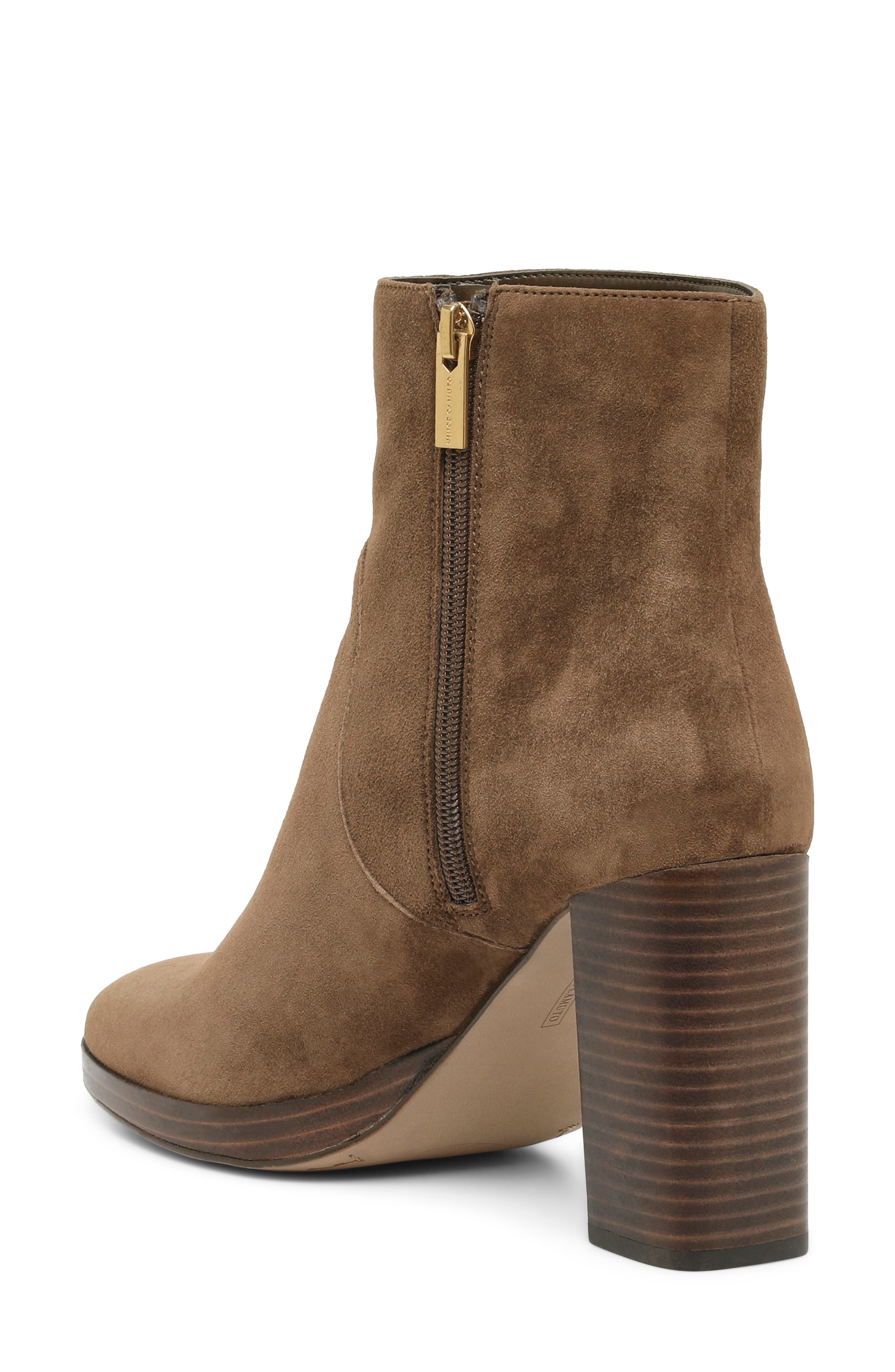 Laylei Faux Leather Bootie, Alternate, color, MINK