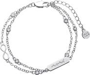 Alex and Ani Mamá Infinity Adjustable Chain Bracelet