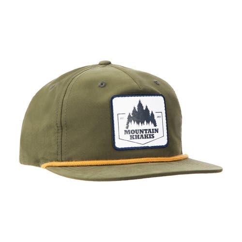 Mountain Khakis Tree Line Snap Back Hat