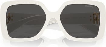 Miu Miu 56mm Square Sunglasses | Nordstrom