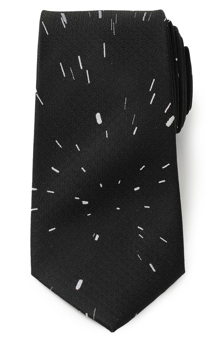 Cufflinks, Inc. Star Wars<sup>™</sup> Hyperspace Silk Blend Tie, Main, color, Black