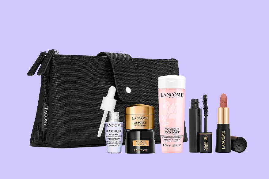 LANCOME ABSOLUE サンプル5点　ポーチ付 LANCOME ABSOLUE サンプル5点 ポーチ付 LANCOME ABSOLUE