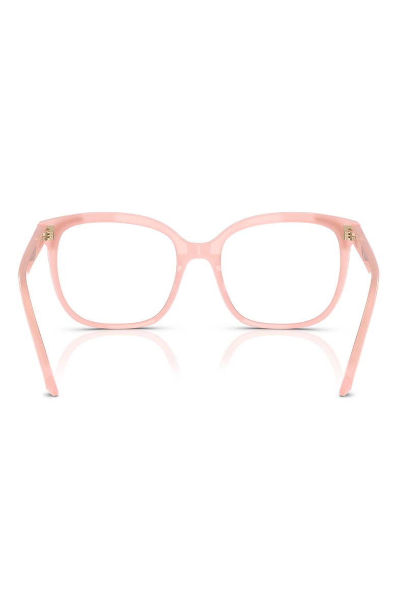 Swarovski 54mm Butterfly Optical Glasses, Alternate, color, Milky Pink
