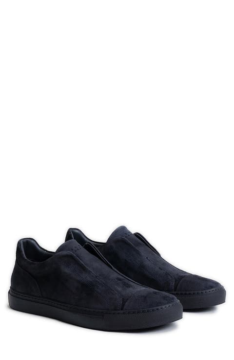 Catro Laceless Suede Slip-On Sneaker (Men)