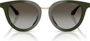 ARMANI 49mm Round Sunglasses
