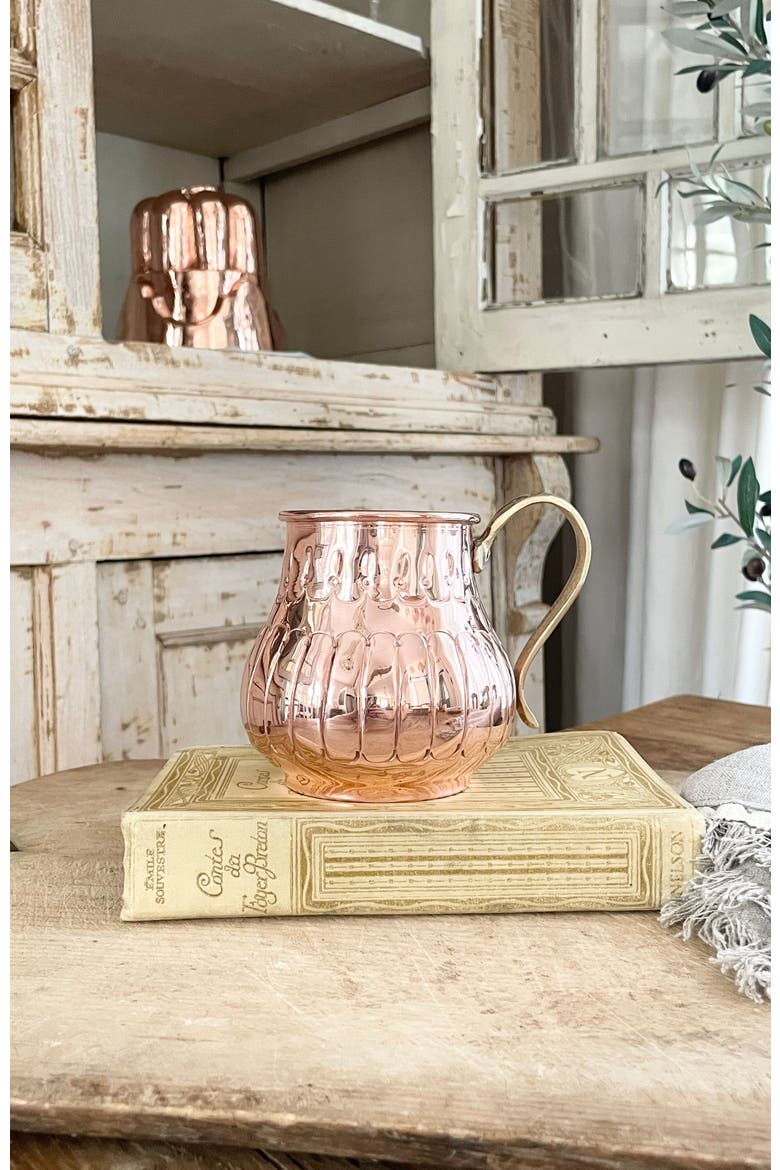 Vintage French Inspired Copper Apple Blossom Candle, Alternate, color, Copper