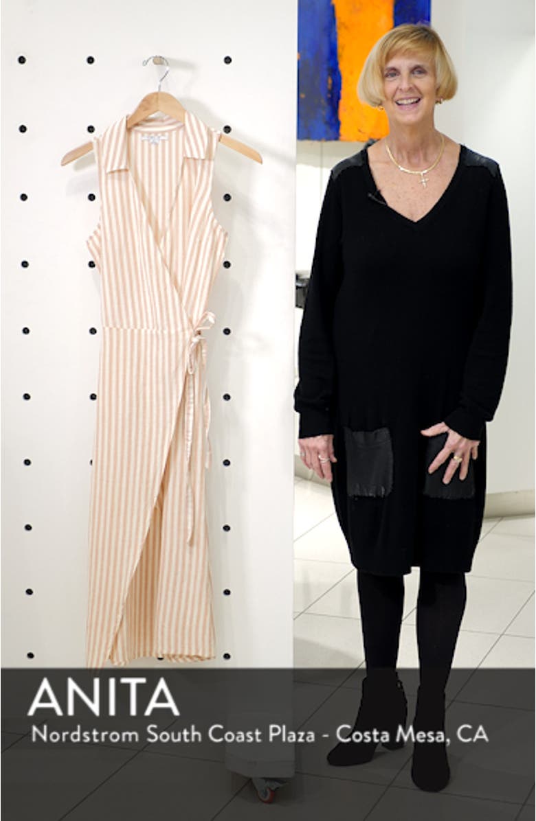 Skylie Midi Wrap Dress, sales video thumbnail