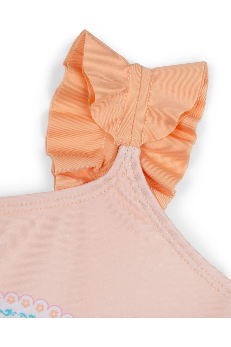 Princess 2-Piece Swimwear Bathing Suit, Alternate, color, Beige Moana Ariel