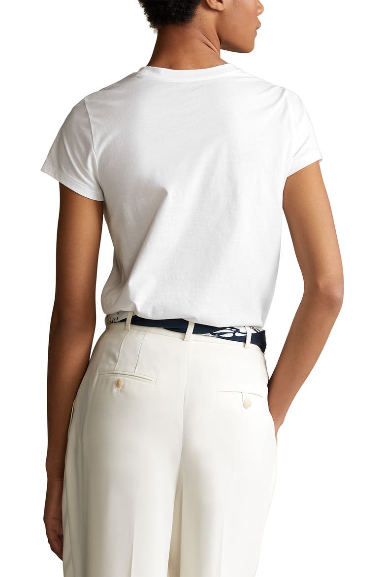 Polo Bear Graphic Tee, Alternate, color, WHITE