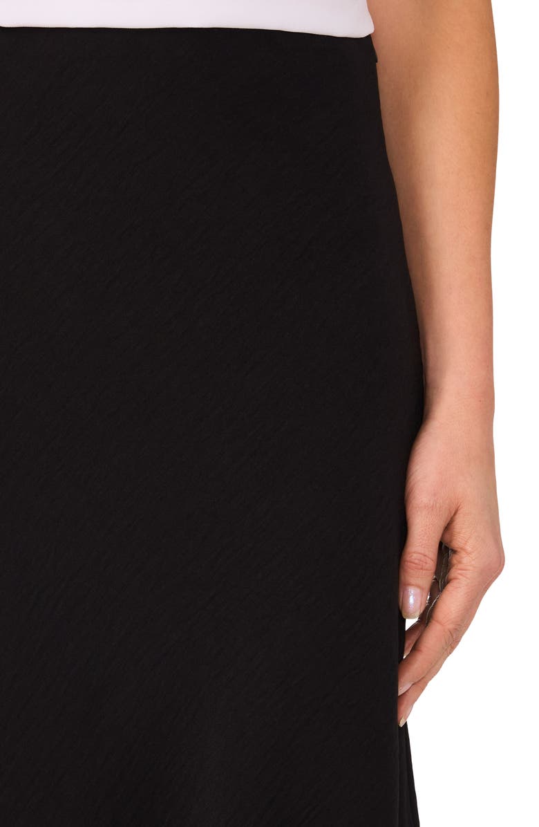 CeCe Bias Cut Crinkled Gauze Midi Skirt, Alternate, color, 