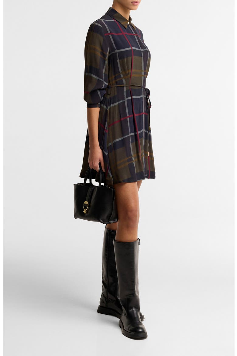 Ivybridge Mini Shirtdress, Alternate, color, SHADOW CLASSIC PAINTED TARTAN