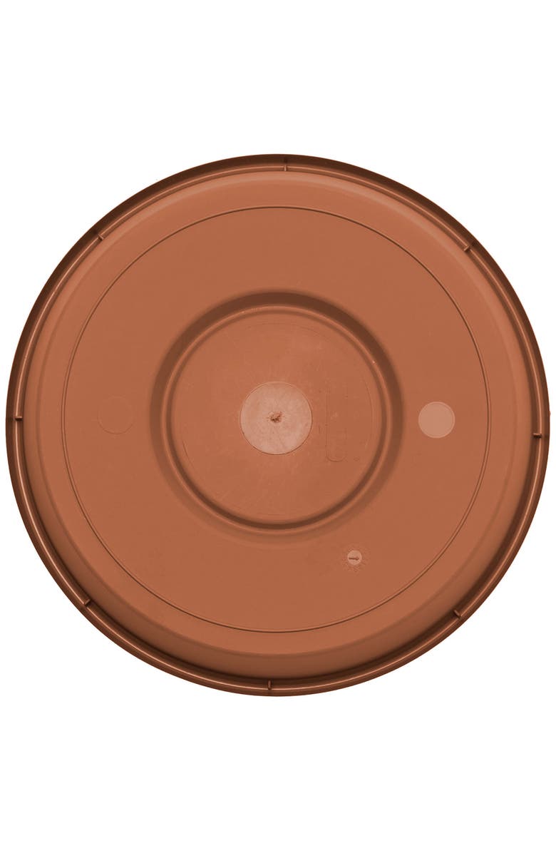 Bloem Terra 20 Inch Resin Saucer, Alternate, color, Brown