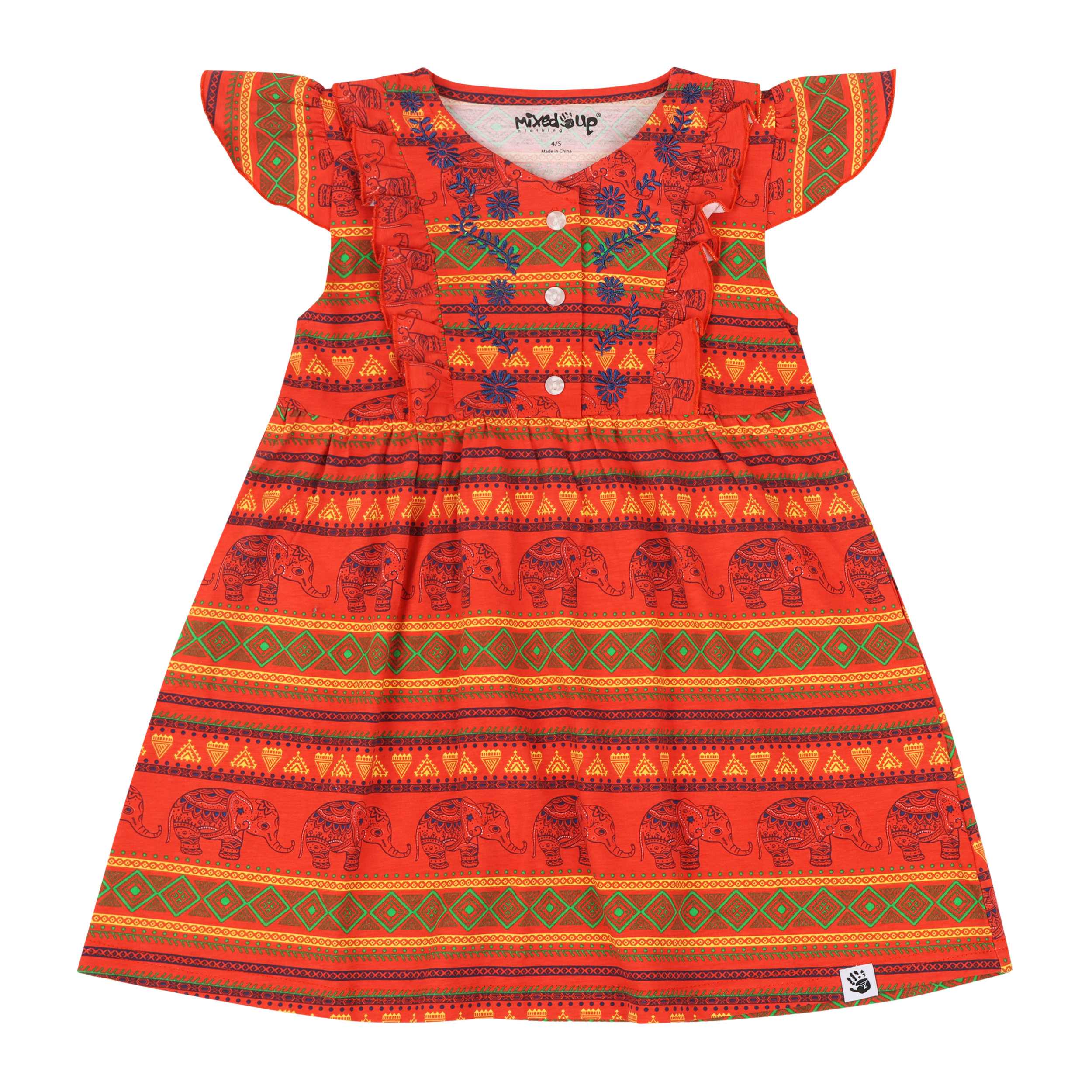 Baby Girl Dress In Blended Stuff New Variety main image 0